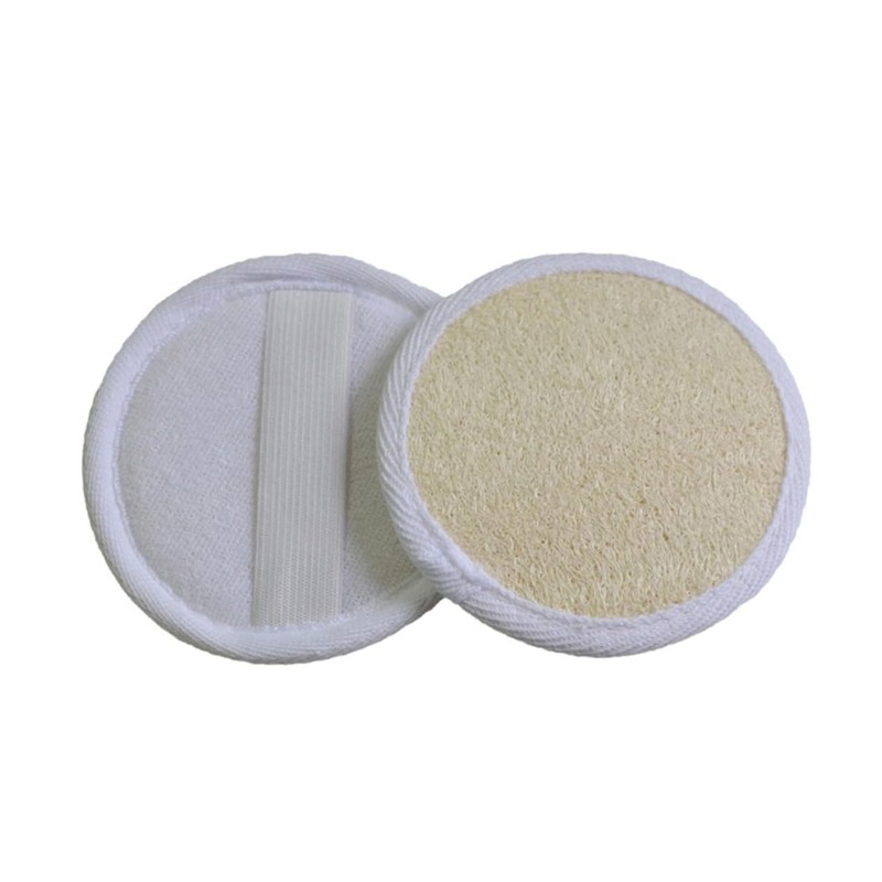 FOMIYES Gentle Face Exfoliator Makeup Remover Pads Pcs Loofah Sponge