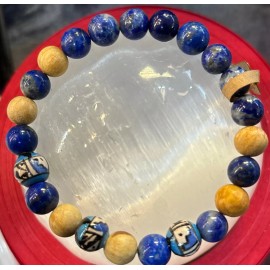 Lapis Palo Santo & Lapis Bracelet