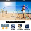 Bevi Sports Sunglasses Polarized Lens with TR90 Durable and Flexible