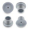 Amgiimor 4Pcs 1-1/8" I.D Grey Replacement Feet Rubber Suction Cup