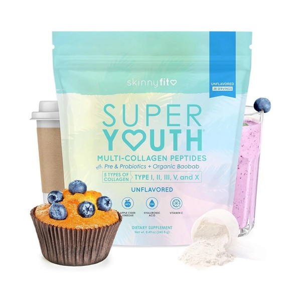 Skinnyfit Skinny Fit Super Youth Multi-Collagen Peptides UNFLAVORED 12.7 oz