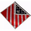 Blue Lodge Patriotic American Masonic Freemason U.S. Flag Apron