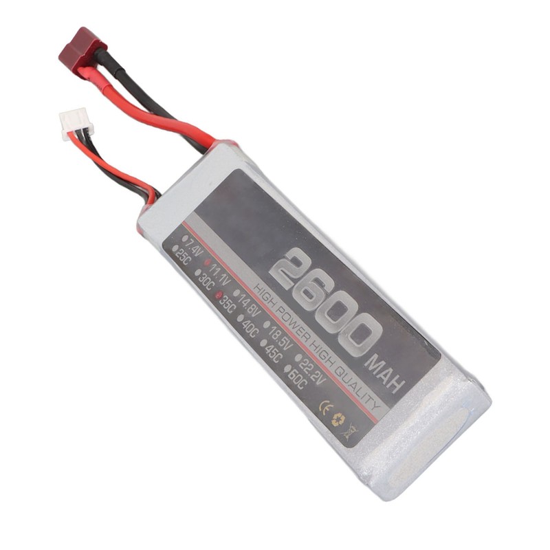 11.1V 35C 2600mAh 3S RC Lipo Battery for FPV Racing