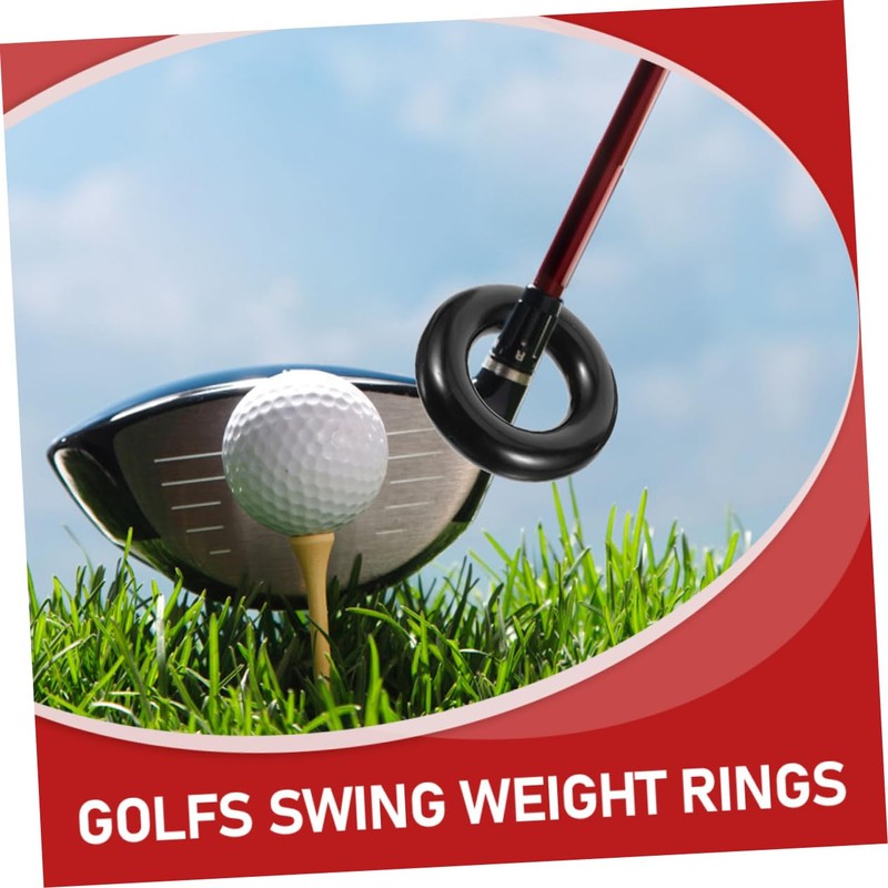 BIUDECO Golf Swing Weight Ring Set Iron Golfing Weighted Rings