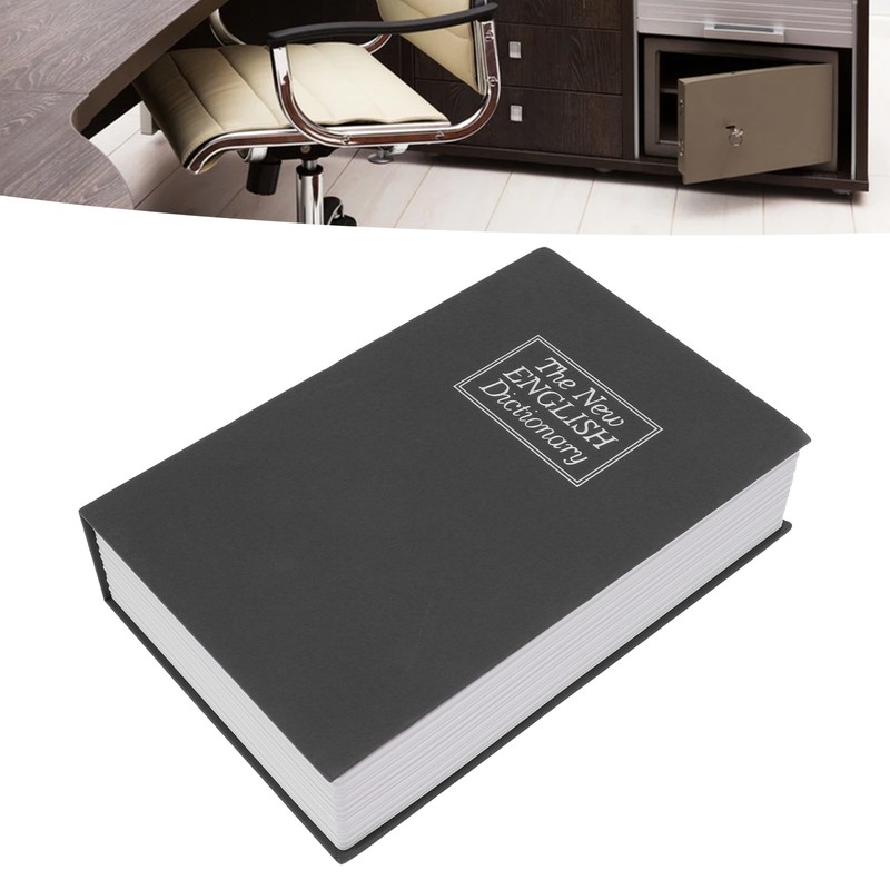 Book Safe Simulation Book Safe Box Portable Money Storing Box