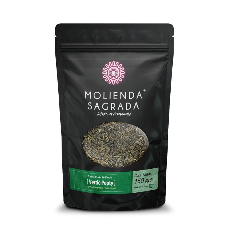 Molienda Sagrada Molienda Sagrada, Té verde Popty, Té Verde Premium