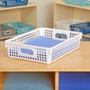 Really Good Stuff Plastic Desktop Paper Storage Baskets for Classroom