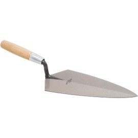 MARSHALLTOWN Brick Trowels, Philadelphia Style, 10 x 5 Inch, Wooden Handle, Brickwork, Blockwork, Stonework, Masonry, Made in USA, 19 10