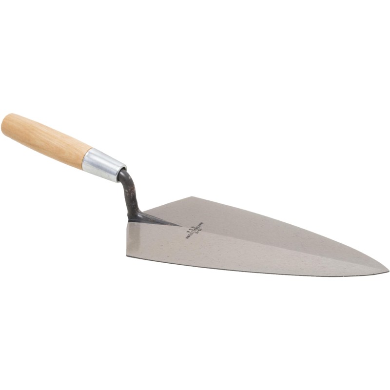 MARSHALLTOWN Brick Trowels, Philadelphia Style, 10 x 5 Inch, Wooden