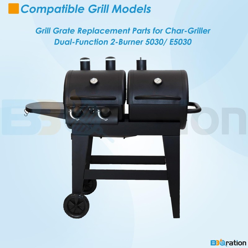 BBQration 17 11/16" Grill Grate for Char Griller E5030 Dual