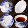 Jingdezhen Chinese Gaiwan Handmade 6.3oz/180ml Mountain Style China Blue and