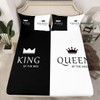 Crown Queen and King Bedding Set His and Hers Matching
