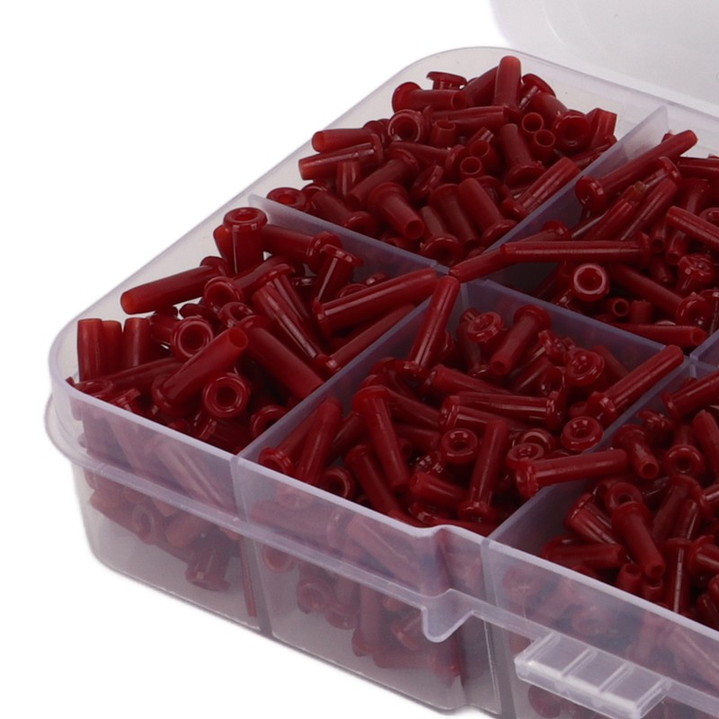 POWERTI 1500Pcs 1 Box Badminton Racket Racquet Grommets Eyelets Replacement