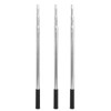 3Pcs 8mm Stainless Steel Harpoon Rod Diddle Net Stick Fishing