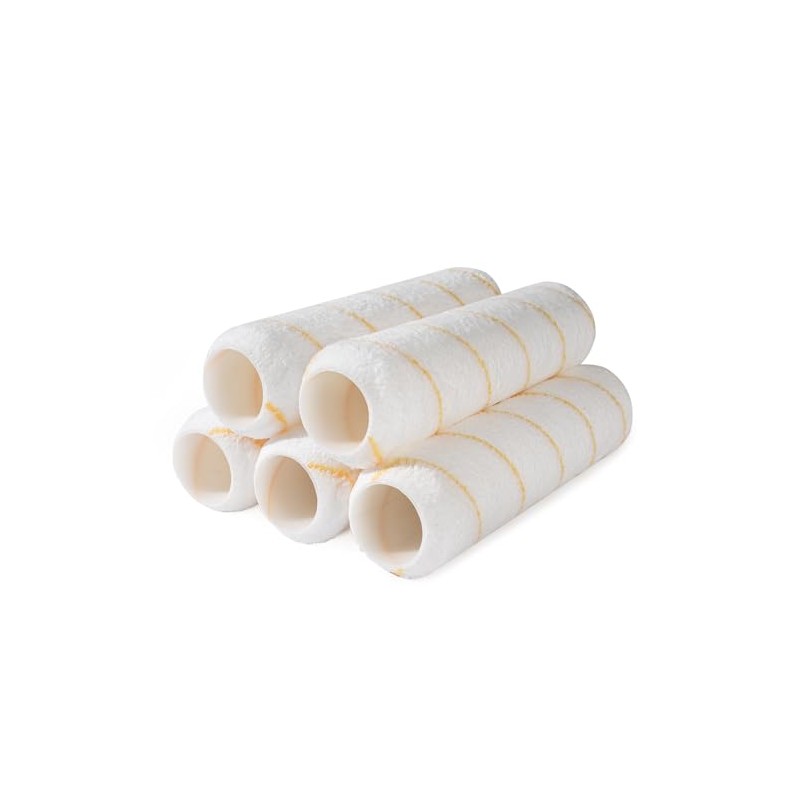 Mister Rui Paint Rollers, 5 Pack, 9 Inch Paint Roller