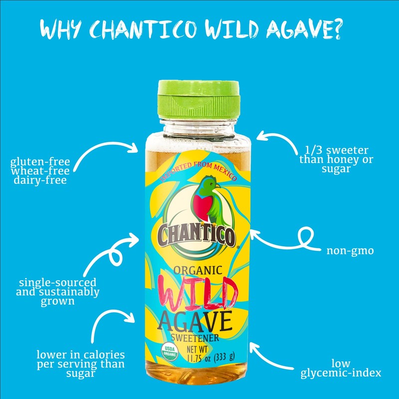 Chantico Agave Organic Sweetener (4 pack, Wild)