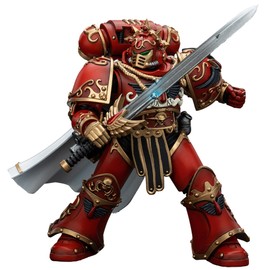 BEERISE JOYTOY 1/18 Action Figures - Warhammer The Horus Heresy Blood Angels Legion Praetor with Paragon Blade - 6‘’,Classic Character,Collectible,Age 15 and Above