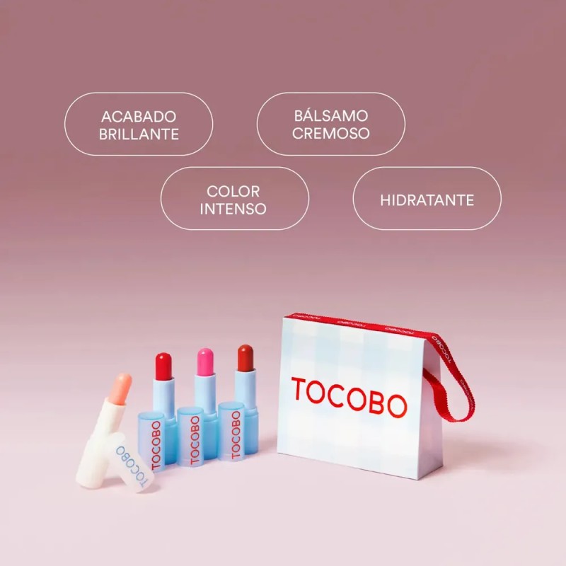 Tocobo Bálsamo Labial Glass Tinted 012 Better Pink