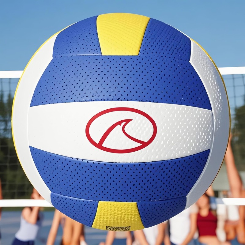 SPPHONEIX Volleyball Soft Lightweight Volleyball Waterproof Indoor/Outdoor for Beach Play,