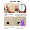 THSIREE 6pcs Push Hooks for Towel, Self-Adhesive Kitchen Towel Holder,