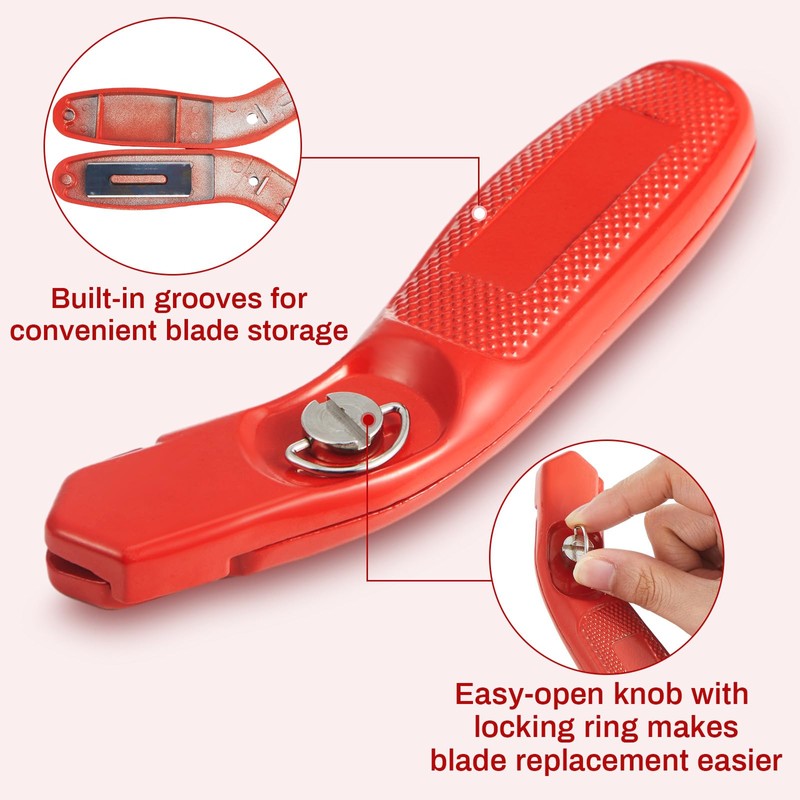 Lasnten Knife for Cutting Carpet Heavy Duty Carpet Knife with