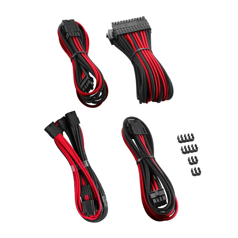 CableMod Pro ModFlex Sleeved 12V-2x6 12VHPWR StealthSense Cable Extension Kit