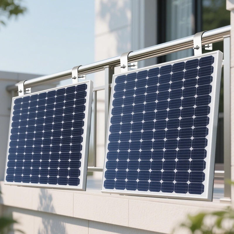Globooluek Solar Panel Hooks Stainless Steel Solar Panel Holder Brackets