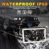 BraveWAY 4PCS 4X6" LED Headlights DOT Approved with High Low