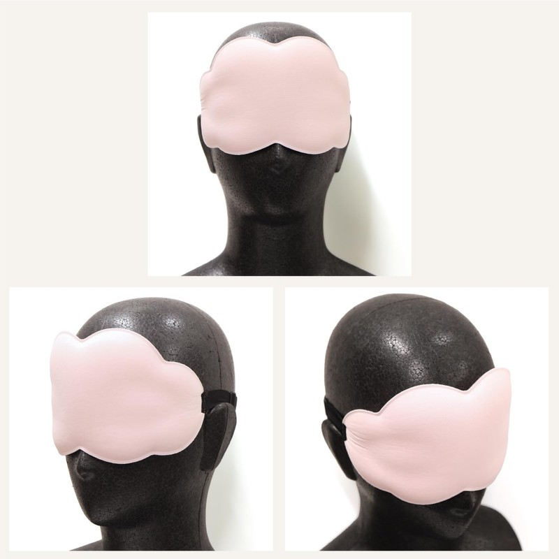 EYM-003 Eye Mask, 3D Cloud Shape, Pink, Blindfold, Cute, Relax,