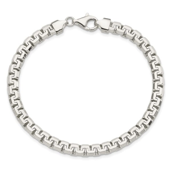 IceCarats 925 Sterling Silver Chain Bracelet 8.5 inch