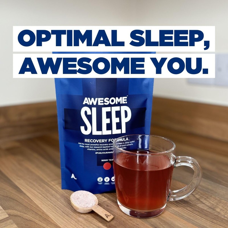 Awesome Supplements - Awesome Sleep Recovery Formula with Magnesium, Ashwagandha