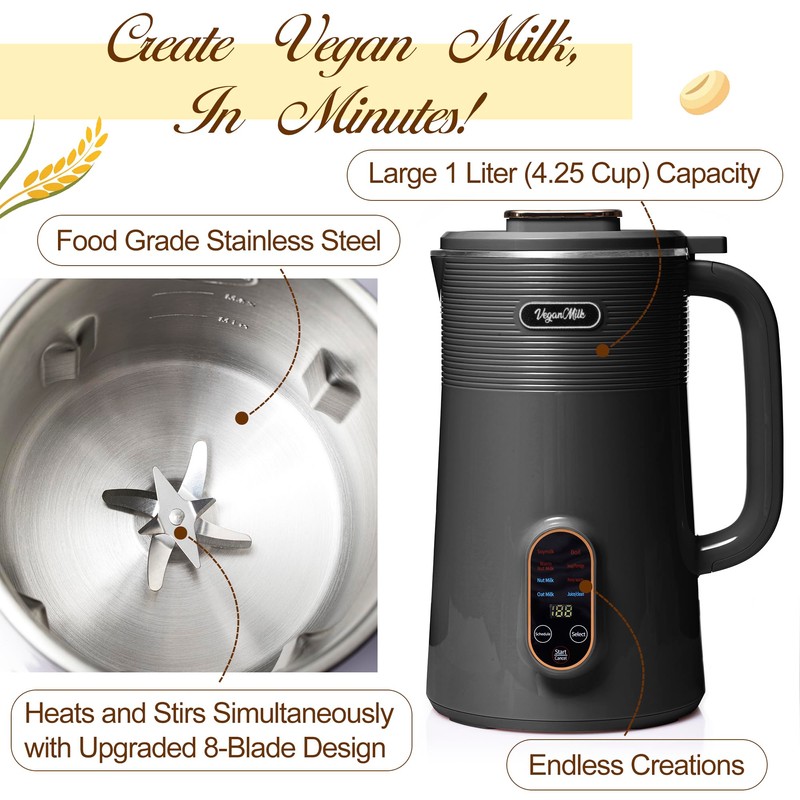 Nut Milk Maker Machine, Almond Milk Maker Machine, Soy Milk
