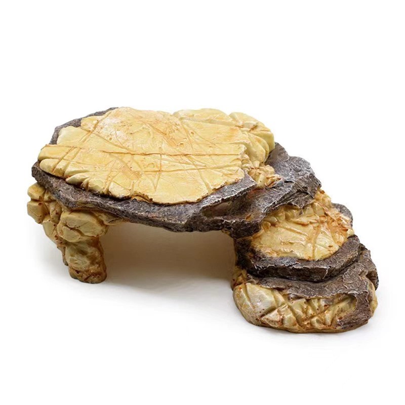 Toolzia Large Turtle Basking Platform, Turtle Tank Ramp Platform, Aquarium
