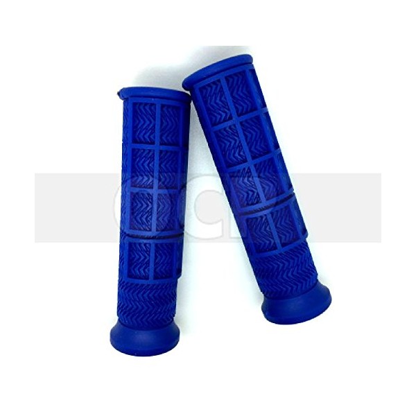 Blue ATV Handlebar Hand Grips Compatible with Honda Atc110 Atc125