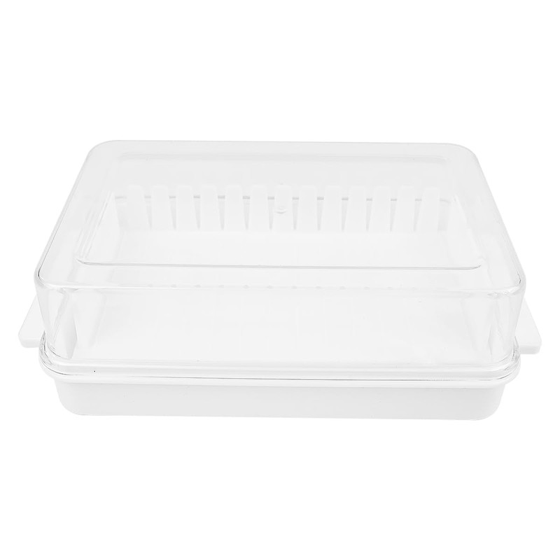 Sarini Butter Cu tting Storage Box,Sealed Rectangular Crisper with Uniform
