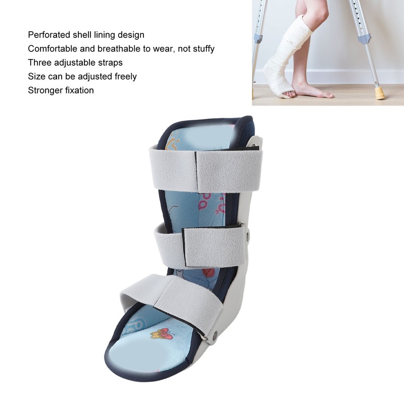 Kids Ankle Brace Comfortable Breathable Adjustable Child Walking Boot for