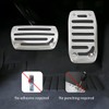 TNAIYH 2PCS Non-Slip Car Pedal Covers, Automatic Vehicle Gas and