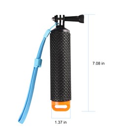 Floating Handle, Diving Monopod, Floating Hand Grip, Waterproof Handle, Diving Stick, for Mobile Phones, All GoPro Series Cameras, Action Cameras, etc. Kiuiom