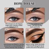 FunnAura 2PCS Double Ended Waterproof Eyebrow Pen, with 4 Micro