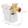 UEETEK 1/2 Inch 12 V Electric Solenoid Valve for Water