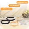Gallipower 6 Pcs Stretchy Sleeve Holders,Elastic Metal Armbands Sleeves Garters,Sleeve-Bands,Sleeve