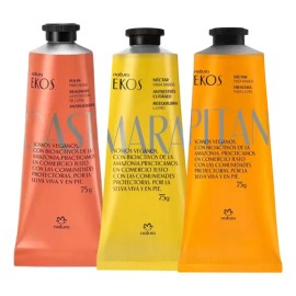 Kit 3 Cremas De Manos Ekos Natura 75g
