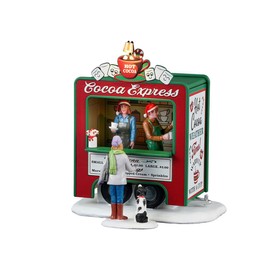 Lemax Cocoa Express, Set of 2, Battery Operated (4.5V) #34149