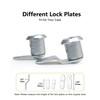 Bicafa Cabinets Locks with Keys, 5/8 Inch, 3 Packs