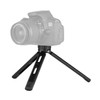Desktop Metal Tripod Stand 1/4 inch Screw 4 Levels Adjustable