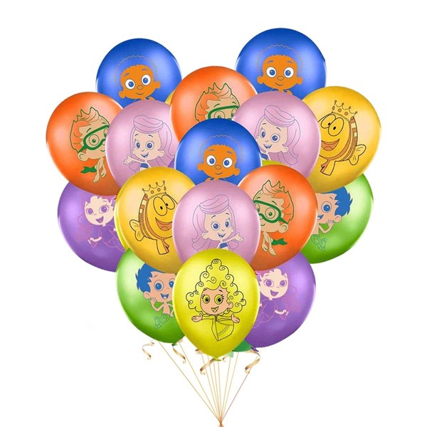 28pcs Bubble Guppies balloons, Bubble Guppies theme party supplies, Children's birthday party balloons