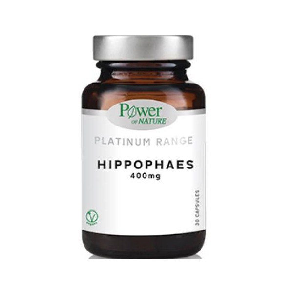 Power of Nature Platinum Range Hippophaes 400mg, 30 Caps