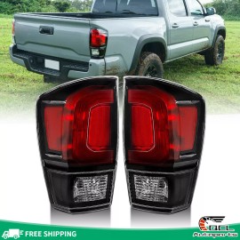 QCL-Autoparts Pair Tail Lights For 2016-2021 2022 2023 Toyota Tacoma Driver & Passenger Side
