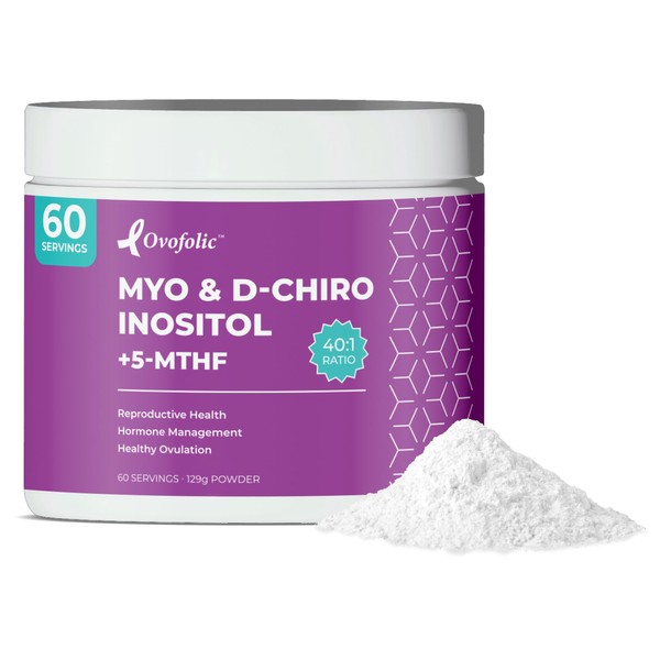 Ovofolic PCOS Supplement for Women - Boost Fertility, Hormonal Balance,