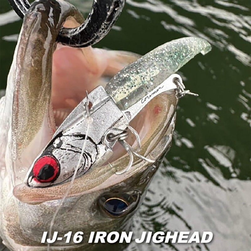 Coreman IJ-16 Iron Jig Head #012 Pink Head/Pink Pearl